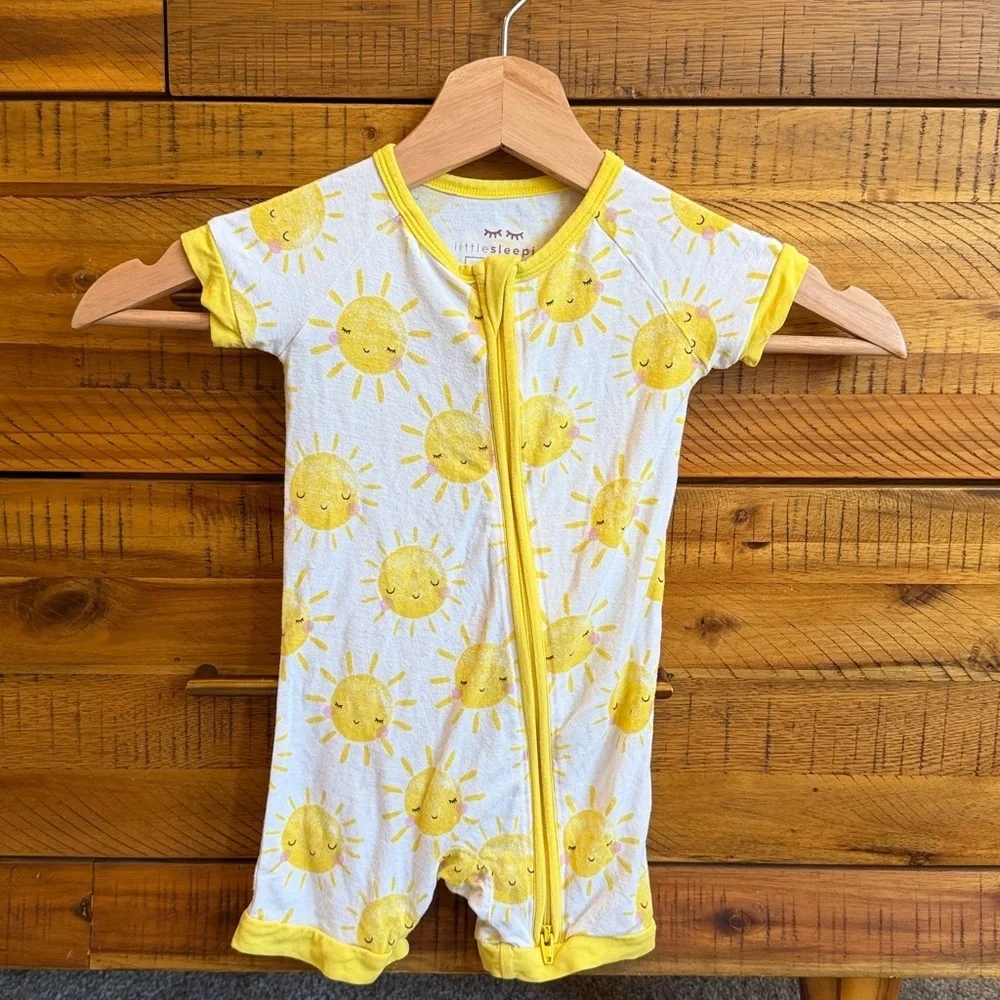Little Sleepies Yellow Sun Print Bodysuit ☀️